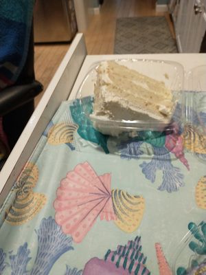 Custard cake at Zen Garden in Great Neck