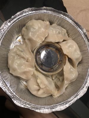 Steamed vegan dumpling    at Zen Garden in Great Neck