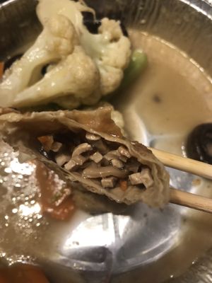 Gold bar and jade tree   at Zen Garden in Great Neck