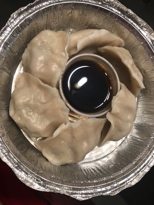 Steamed dumpling   at Zen Garden in Great Neck