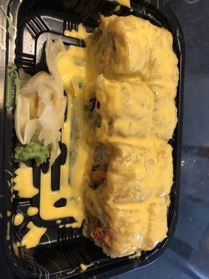 Spring snow roll  at Zen Garden in Great Neck