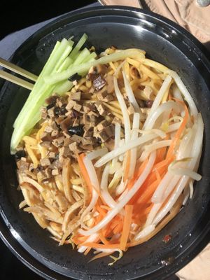 Spicy Dan Dan noodle   at Zen Garden in Great Neck