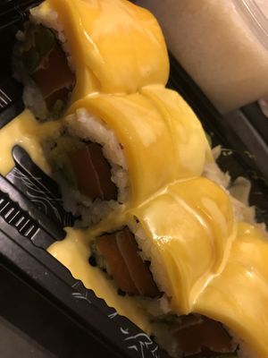 Mango tuna roll  at Zen Garden in Great Neck