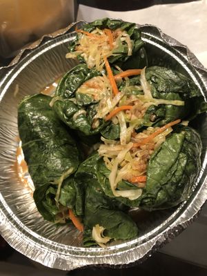 Thai veggie wrap (6)  at Zen Garden in Great Neck