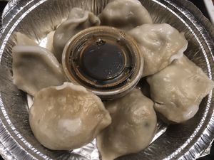 Steamed dumpling vegan   at Zen Garden in Great Neck