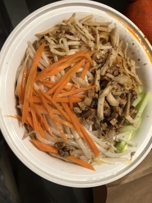 Spicy Dan Dan noodle 擔擔麵  at Zen Garden in Great Neck