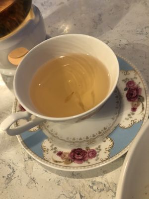 Beautiful tea  at Zen Garden in Great Neck