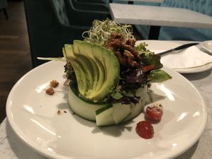 Avocado salad  at Zen Garden in Great Neck