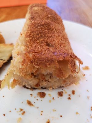 Inside the vegan sausage roll at Dough Artisan Bakehouse in South East London