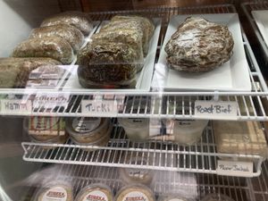 Take home deli options (Hamm, Turki and Roast Bief, all created in-house.) at Eureka Plant Based Foods in Phillipsburg