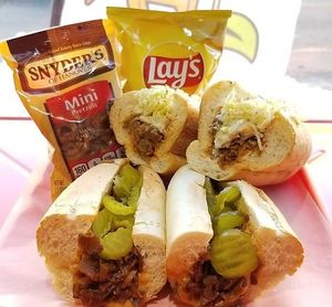 We have 9 different Cheezesteaks to choose from! at Eureka Plant Based Foods in Phillipsburg