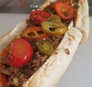 The Fuego Cheezesteak at Eureka Plant Based Foods in Phillipsburg