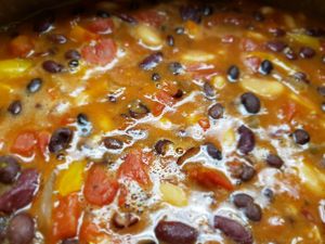 Three Bean Chili at Eureka Plant Based Foods in Phillipsburg