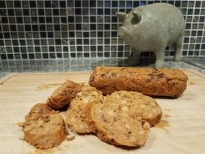 Hand Rolled Sausage at Eureka Plant Based Foods in Phillipsburg