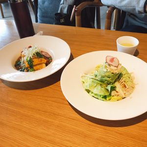 Tofu and avocado salad  at Ru Shi in Dongguan