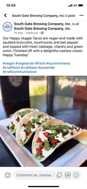   at South Gate Brewing Company in Oakhurst