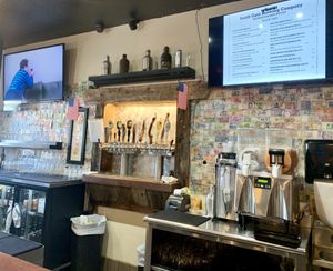 Sitting at the bar is first come first served   at South Gate Brewing Company in Oakhurst