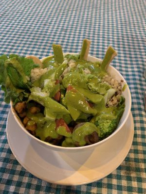 Protein Buddha Bowl at Coffee Temple in Varkala