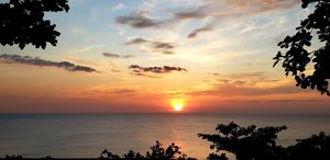 Dinner with a view. at Coffee Temple in Varkala