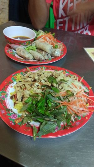 'Chicken' rice (com ga) at Quan Chay - Cua Dai in Hoi An