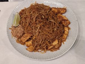 Pad Thai at Blue Orchid in Lincoln