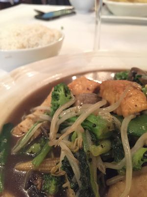 Asian veg at Blue Orchid in Lincoln