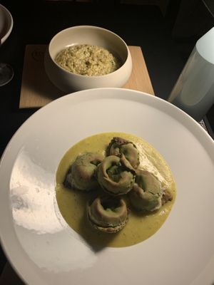 Tortelloni at Herbe in Reggio Emilia