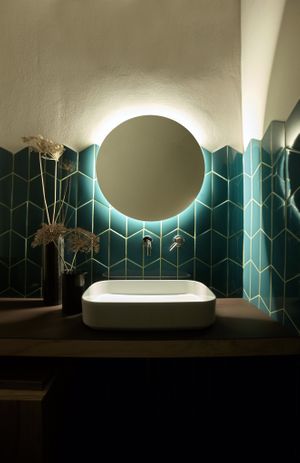 bathroom at Herbe in Reggio Emilia