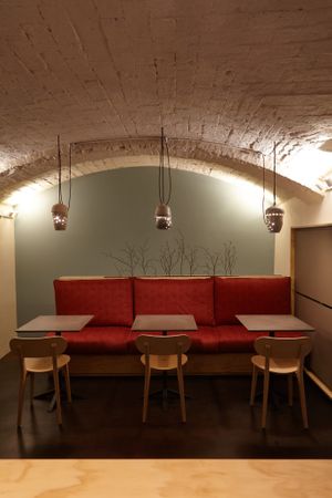 entrance at Herbe in Reggio Emilia