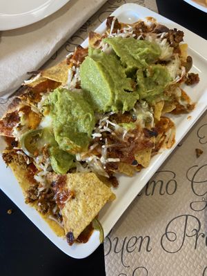 Free starter with drink - this one became our favourite! Slice of bread with cream cheese and jam  at La Factoría Vegana in Leon