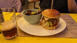 Dragon's breath at La Factoría Vegana in Leon