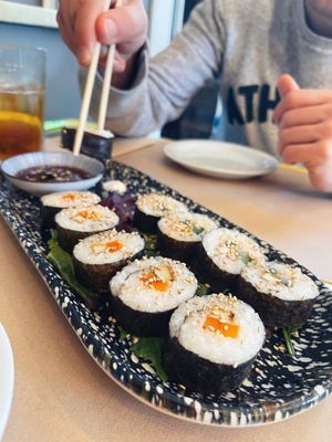 Maki sushi #Veganuary at La Factoría Vegana in Leon