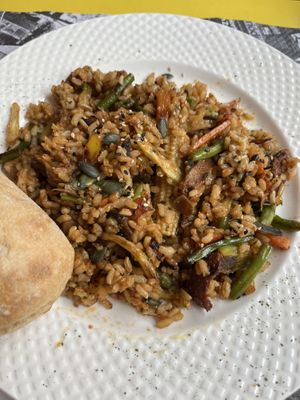   at La Factoría Vegana in Leon