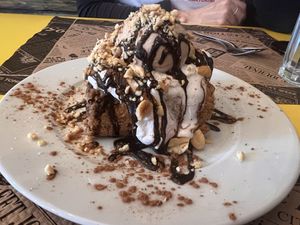 Brownie Vainilla   at La Factoría Vegana in Leon