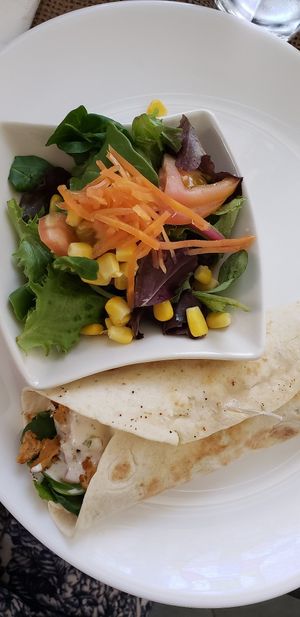 Flauta griega at La Factoría Vegana in Leon