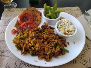 Combinado 1 at La Factoría Vegana in Leon