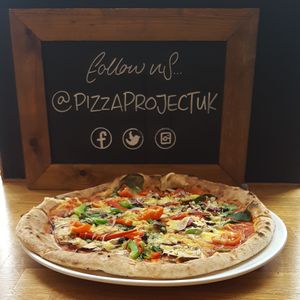 Five a Day pizza at Pizza Project in Merstham