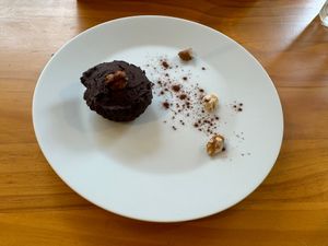 Dessert at Kiseki no Shokutaku in Yokohama