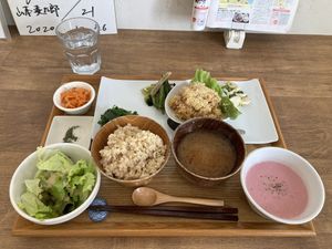 Hatake no gohan   at Kiseki no Shokutaku in Yokohama