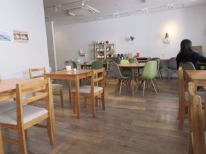 Dining room at Kiseki no Shokutaku in Yokohama