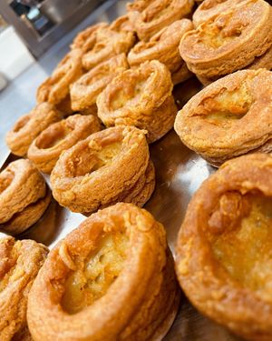 Vegan Yorkshire Puddings at Ilkley Moor Vaults in Ilkley