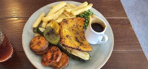 Vegetable Grill (vegan) at Red Lion in Marlborough