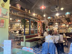 Nice atmosphere   at Comptoir Libanais in Oxford