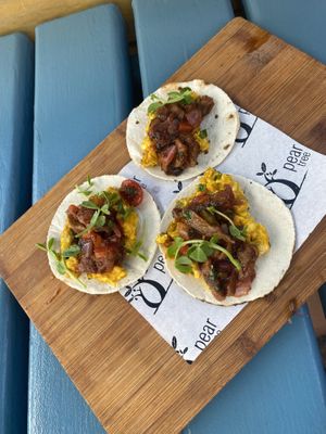 Vegan Tofu Taco  at Pear Tree in Hermanus