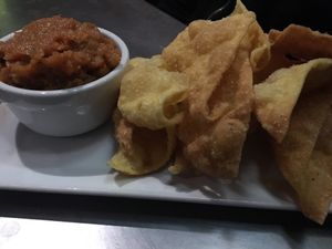 Super sugary jalapeños dip (sadly doesn’t taste like them) at The Portsmouth Brewery in Portsmouth