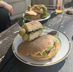 Vegane Sandwiches   at Café Bubu in Leipzig