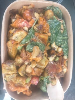 Kumara salad baby at Logan MacLean in Waipu