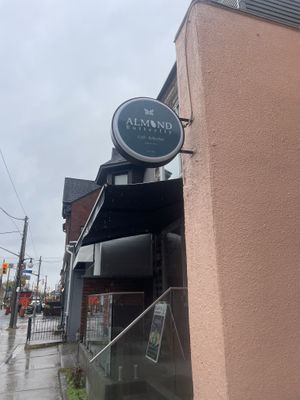 Outside entrance   at Almond Butterfly - Harbord St in Toronto