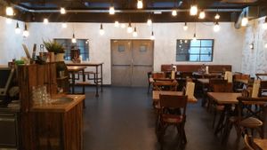 Interior (in the back) at The Butcher in Bern