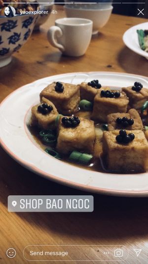 Braised tofu  at Shop Bao Ngoc in Brunswick